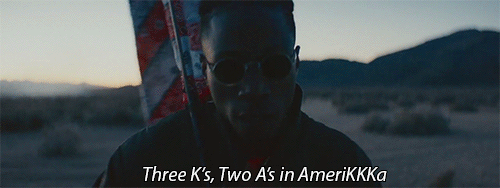 nasty-like-nas: three K’s, two A’s in AmeriKKKa Joey Bada$$ - Land of The Free 