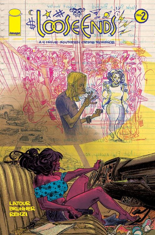 superheroesincolor:  Loose Ends (2017) //   Image Comics “No one seemed to notice Sonny Gibson as he stepped back into “The Hideaway,” a dusty little honky-tonk nestled off the Carolina highway. But before the night was over, Sonny would be on