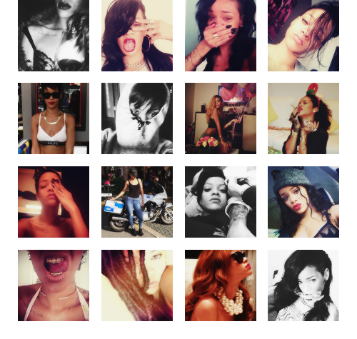 navytillidie:Rihanna + Instagram