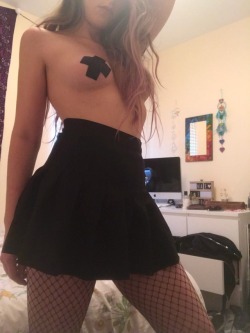 pairofeightz:  crownedandchained:  i couldn’t decide what to dress up as for halloween so i just went as a slut   Sexy 