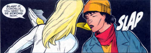 Emma Frost Slapping People.