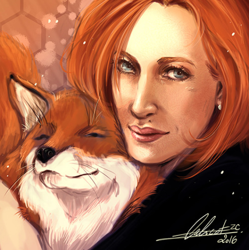 calicot-zc:  ~ Digital Speed Painting • Fox Moment
