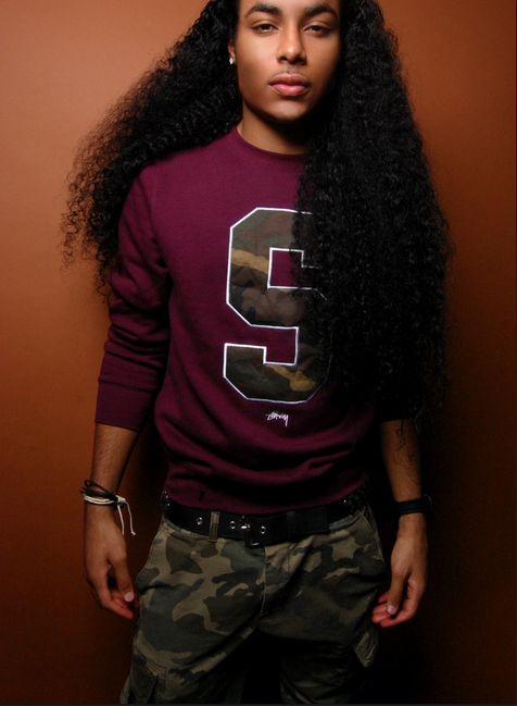 theofficialbadboyzclub:  This is what natural hair looks like 