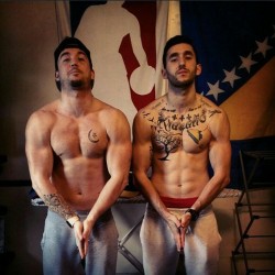 bosanac-sultan:  Bosnian brothers - islam and bosnia tattoos ☪ ⚜ 🇧🇦