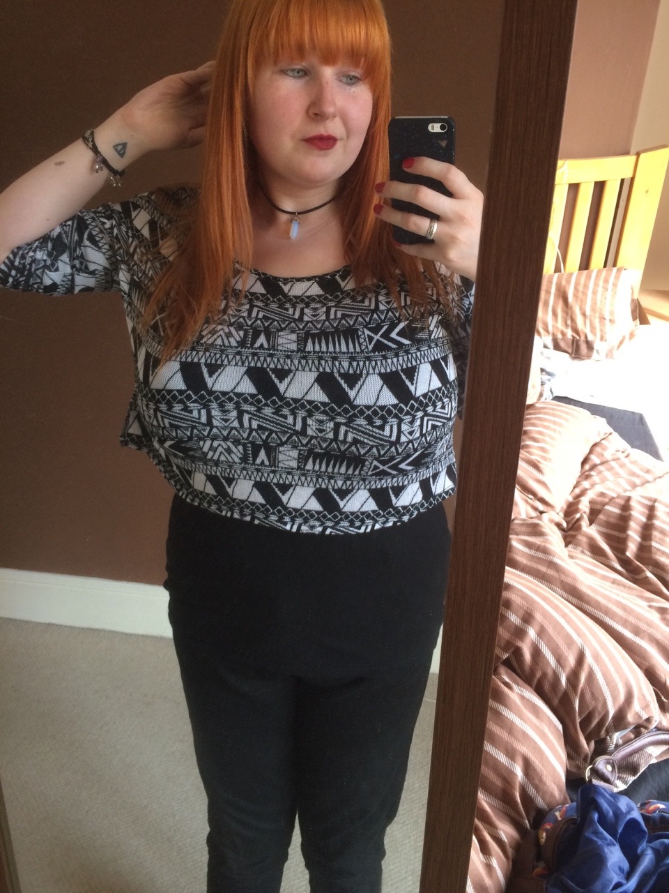 foxybaggins:  Time to head to my interview. Even if it’s a wasted trip, at least