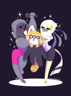 raygirlramblings: Two high powered business women forcefully adopt an adorable ginger marshmallow and bond over yoga, karaoke and solid life advice. I just adore these three.  Especially Gori.  Expressive Gori is best gorilla. 