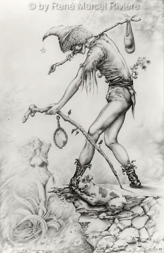 TarotÂ illustrations by Austrian artist Rene Marcel Riviere.