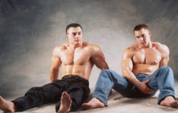 musclegods2:  Twins do it better.