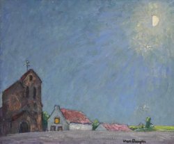 lilithsplace:Paysage au claire de lune (Moonlight Landscape), 1912 Kees van Dongen (1877–1968)