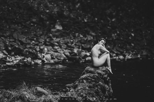 corwinprescott: “Into The Wild”Abiqua Falls, OR 2014Corwin Prescott - Nicole Vaunt - Full series on 