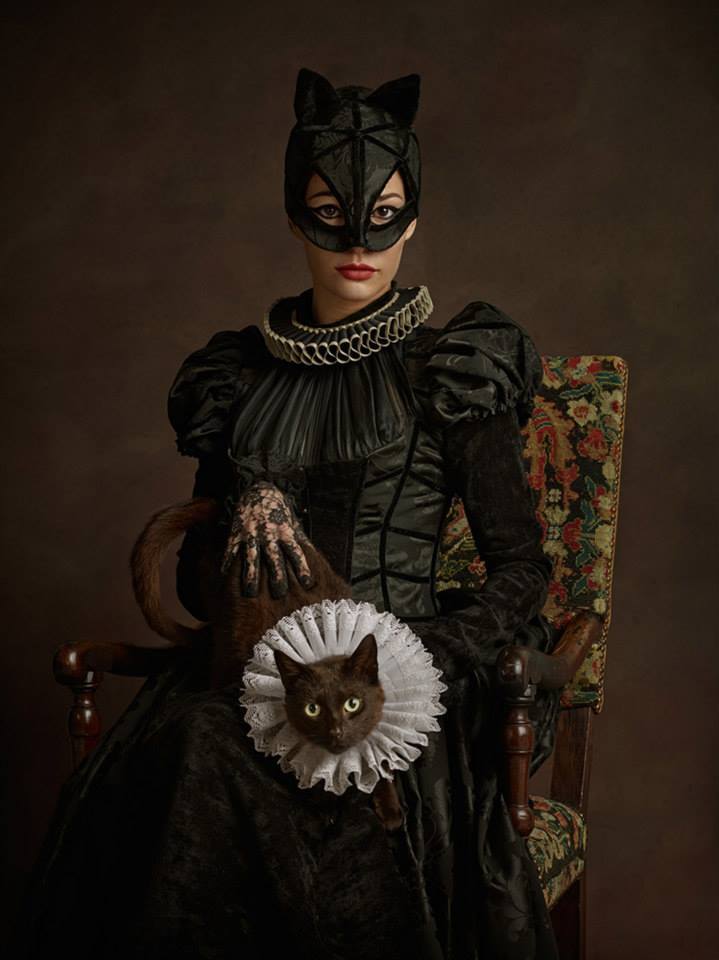 tastefullyoffensive:  Elizabethan Superheroes by Sacha GoldbergerPreviously: If