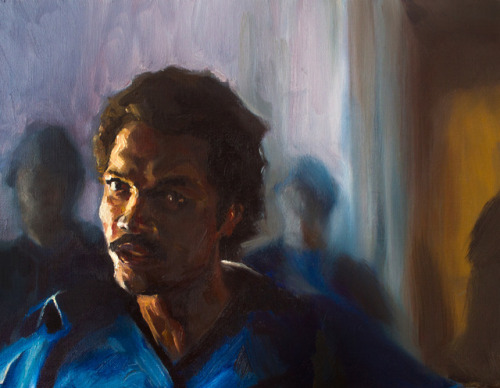 johnpunsalan:Lando, oil on canvas