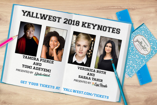 #YALLWEST 2018 Keynote, Fierce Friday, Smackdown and VIP Megapass tickets are on sale now! ✨✨✨http:/