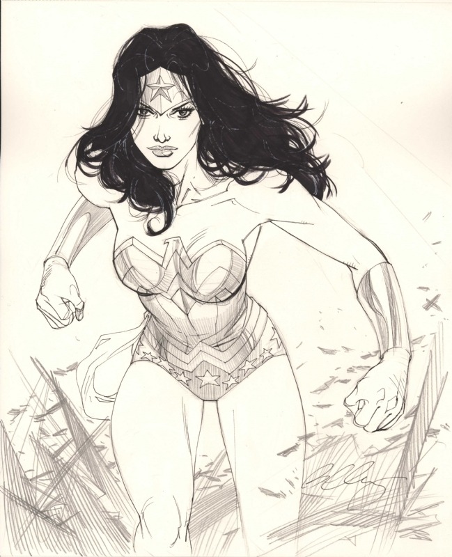comicbookwomen:  Wonder Woman - Bernard Chang 