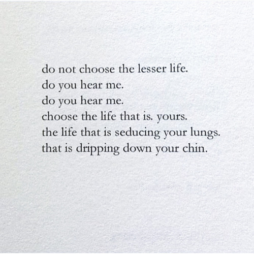 nevver: Do you hear me? Nayyirah Waheed