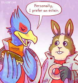 hyenafu:  This is what I think of every time Falco says he “prefers the air” in SmashBros so I made a naughty joke  