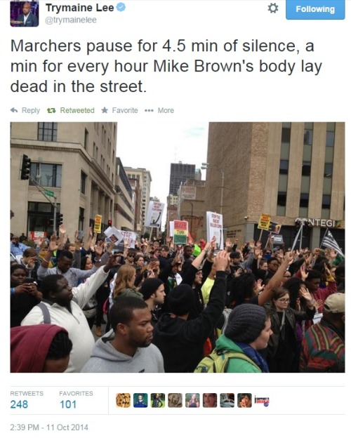 iwriteaboutfeminism:Protesters carry a mirrored coffin. Saturday, October 11th