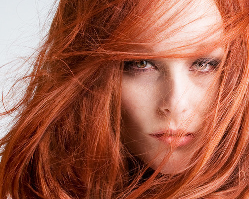 Hair color ideas with red and black