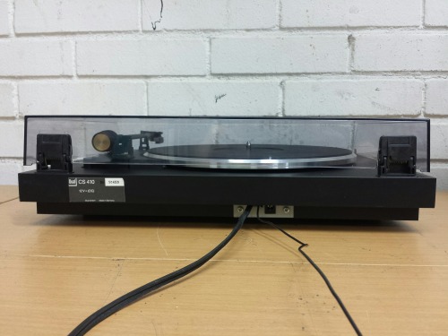 Dual CS 410 2-Speed Automatic Belt-Drive Turntable, 2009(?)