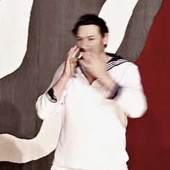 ghostdancebeat:“I could rock that look, I’ve got the moustache. I could do the Kings of Leon look, y
