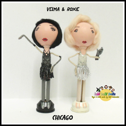 It can be All that Jazz All the time with our FaBi Roxie & Velma - Chicago the Movie dollsThis a