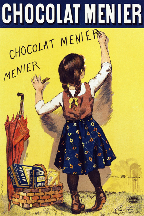 BOUISSET, Firmin. “Chocolat Menier”, 1893. by Halloween HJB From the book “Les Maî
