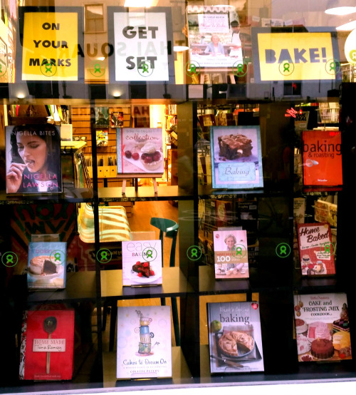 Every year we put together a window display in honour of the Great British Bake Off!