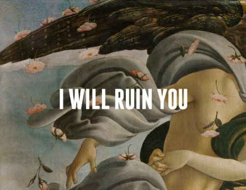 frootland: I’M A RUIN x ART HISTORY