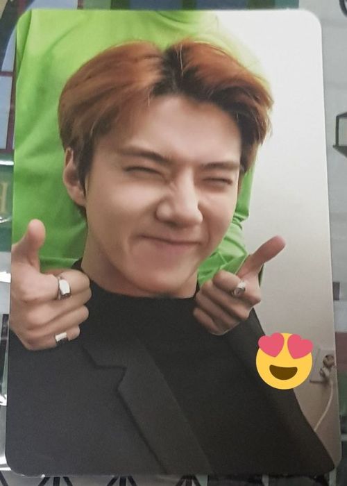 [Fotos] 181214 SeHun - Photocards @ EXO &lsquo;Love Shot&rsquo; 5to Álbum Repackage.C