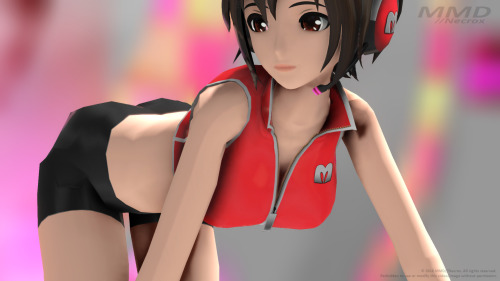 mmdnecrox:   - Exhibitor Model (Testing)- Model: PDAFT Default Meiko (by Luke-Flame)- Stage: MEIKO S