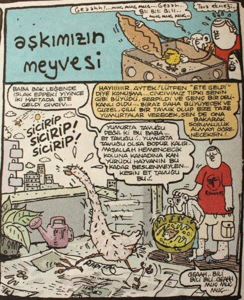 AŞKIMIZIN MEYVESİ

- Baba...