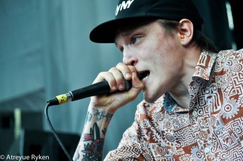 Ben Barlow | Neck Deep | Warped Tour day 2 in Mountain View, CA by Atreyue Ryken