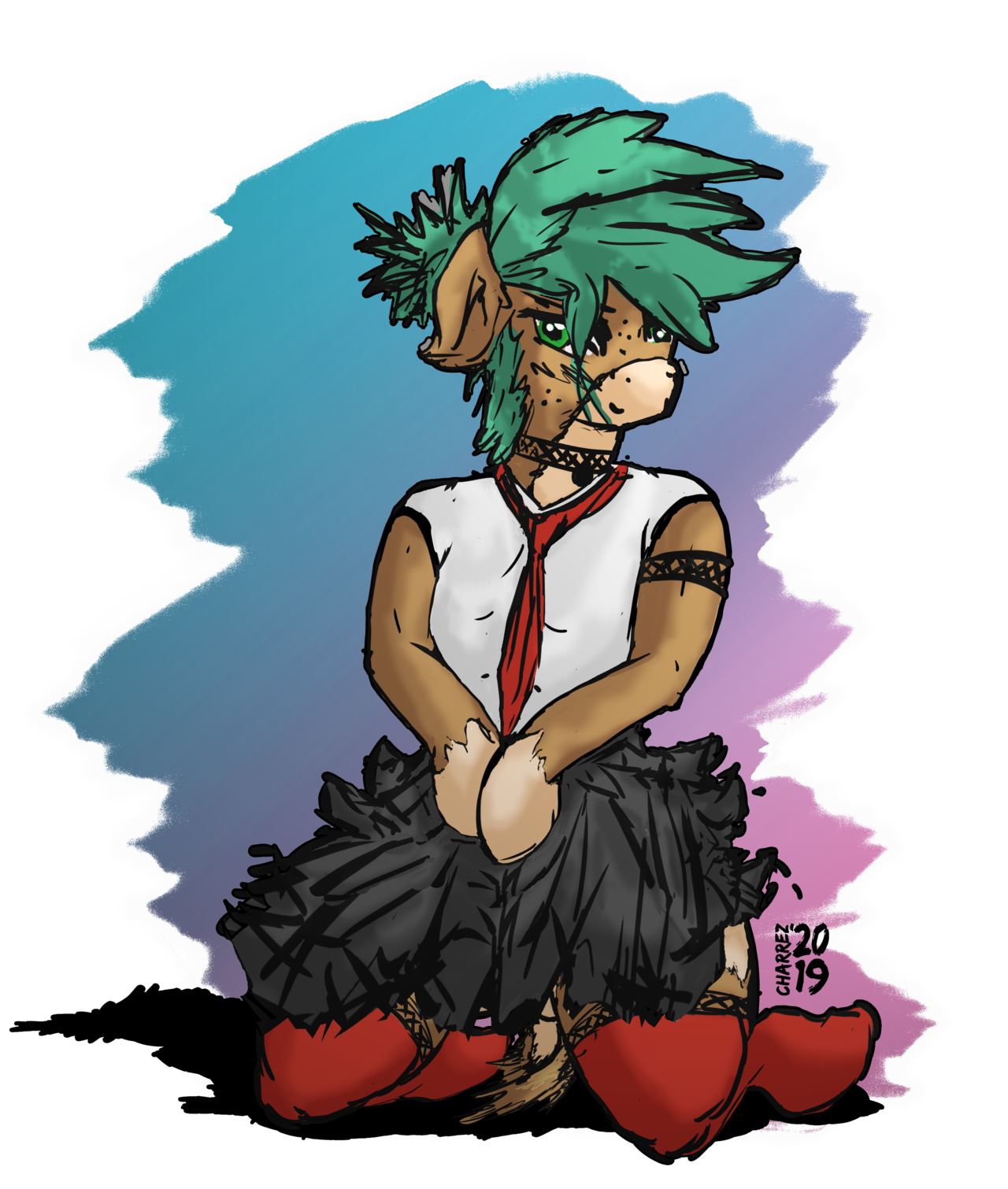 Soooo&hellip; this scribble is SFW and I try to post it here&hellip; just