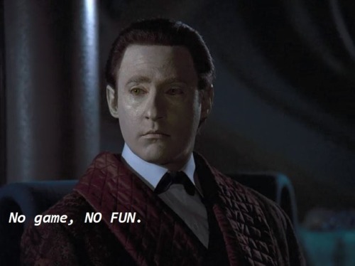 Star Trek: The Next Generation S2 E3 “Elementary, Dear Data” 9:03GOOD because i was about to WEEP
