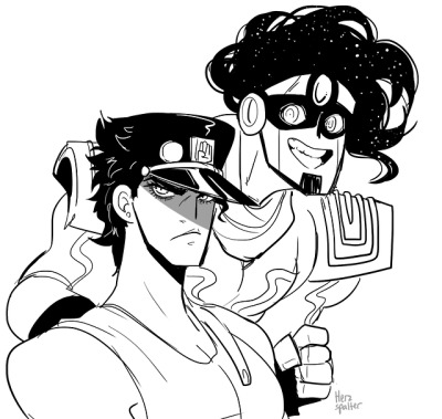 ⭐️Star platinum will ORA you⭐️ After drawing Fem Jotaro people asked for Star  Platinum! So I finally got around to doing a design for them…