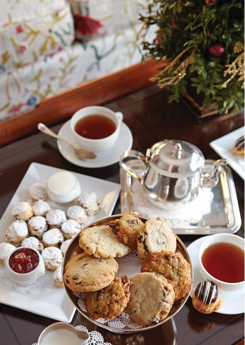 comtesse-du-chocolat:<br />
“ Winter tea time…<br />
”