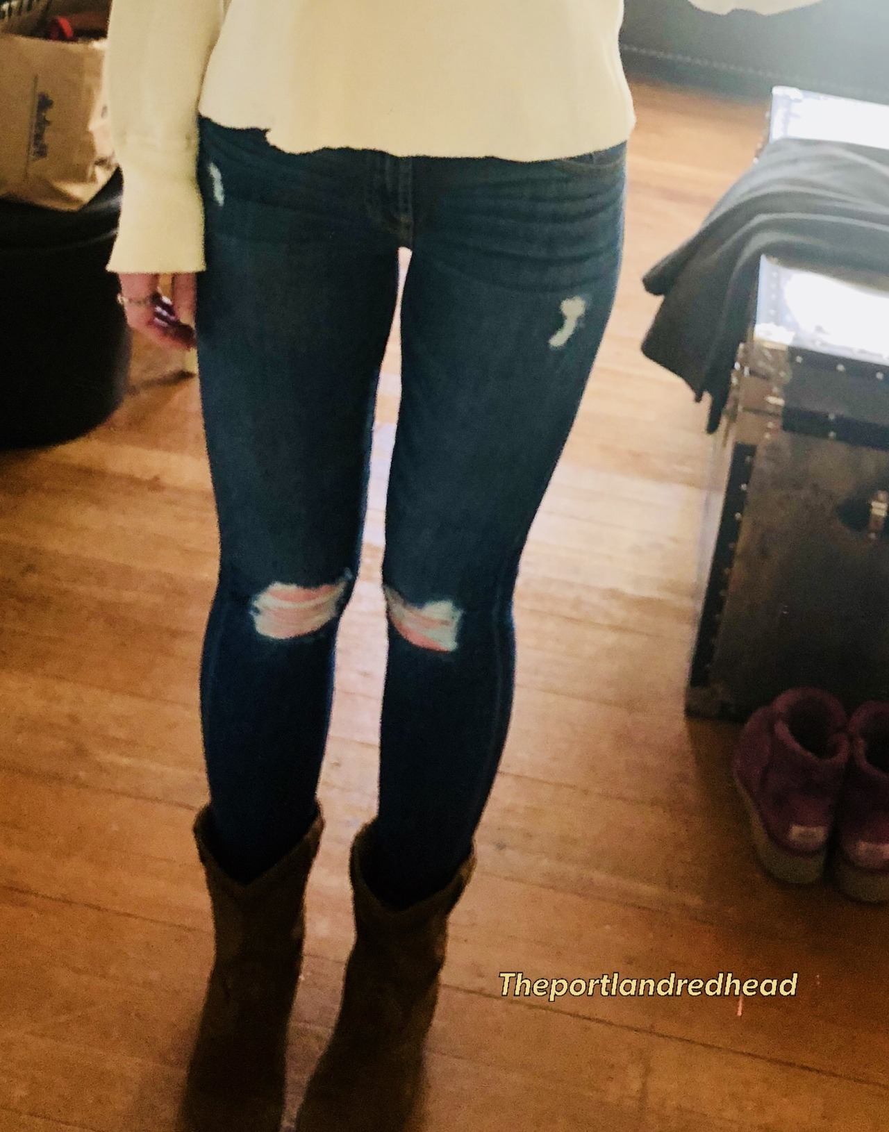 theportlandredhead:  👖all day everyday @theportlandredhead Unbelievable $40 bargain