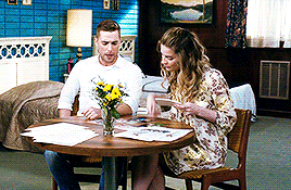 rosedavids:schitt’s creek meme: [2/5] relationships → alexis rose & ted mullens“you’re the sweet