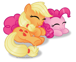 iamaleximusprime:  More cute little cuddly ponies to give you guys some diabeetus!  :P  Apple pie edition!  XD  &lt;3!