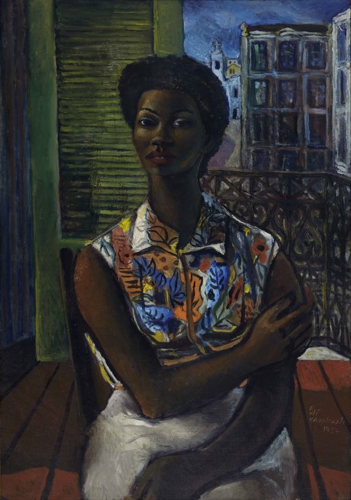 arsvitaest:Emiliano di Cavalcanti, Mulata (Mulatto Woman), 1952, oil on canvasThe São Paulo Museum o