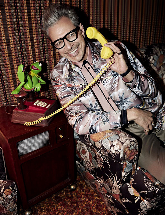 1-pm: Jeff Goldblum photographed by Doug Inglish for British GQ magazine