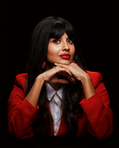 tgpgifs:Outtakes of Jameela Jamil by Tommy Garcia for Bustle (2018)