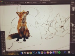 Another teaser for the art pack. Those sneaky foxes always get in my way, ughhhh &gt;:C