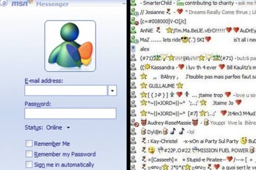 Bateu uma nostalgia tremenda agora 🥹 #msn #msnmessenger