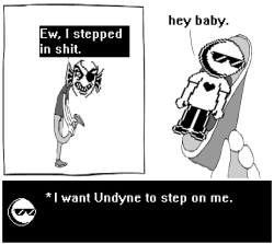 naughty-undertale-confessions:  I want Undyne