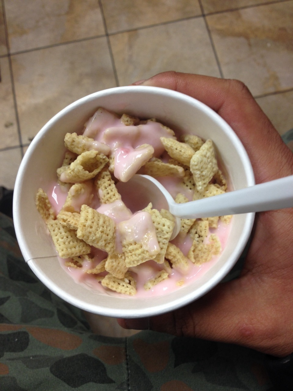 based-sinatra:  Cereal and yogurt