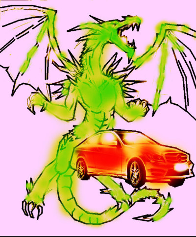 Dragons Having Sex With Cars