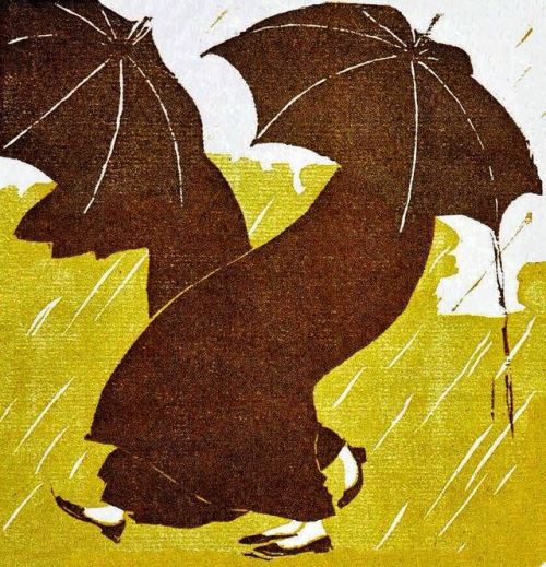 danismm: Koloman Moser. “Boisterous Weather”, 1903