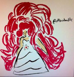 chaudoodle:  A rose tmw i love paint sai