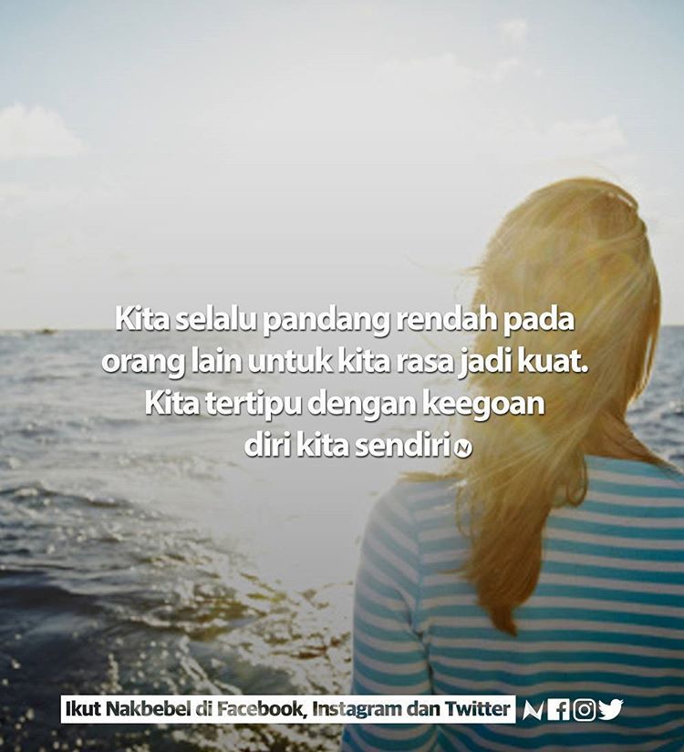 Nakbebel Pandang Rendah Semata Rasa Diri Kuat Jangan